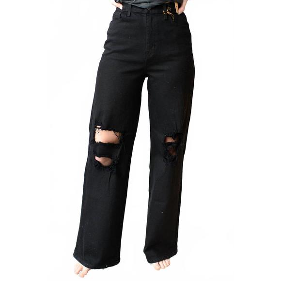 NEW VIBRANT field of jeans in black - Picture 1 of 6